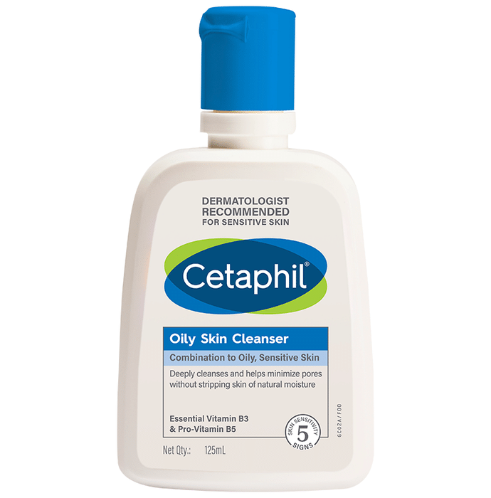 Cetaphil Oily Skin Cleanser Combination to Oily, Sensitive Skin