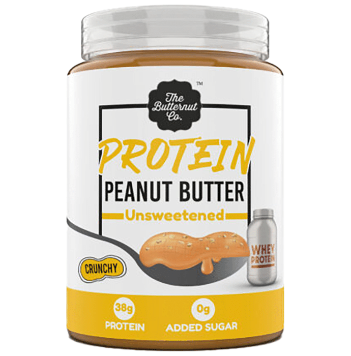 The Butternut Co. Protein Peanut Butter Unsweetened Crunchy