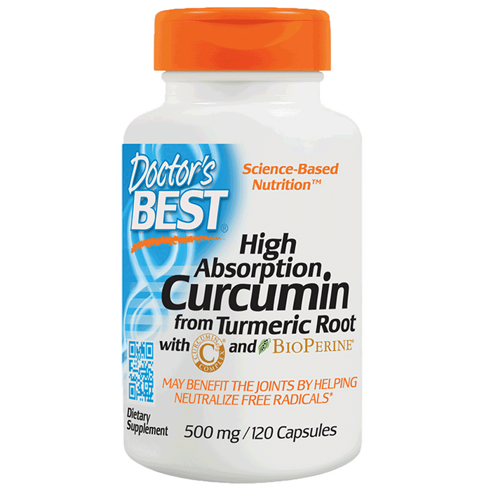 Doctor's Best High Absorption Curcumin from Turmeric Root 500mg Capsule