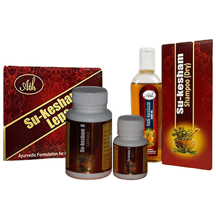 Ath Ayurveda 3 Months Course Su-kesham Hair Care Kit