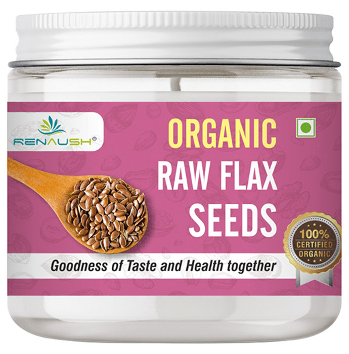 Renaush Organic Raw Flax Seeds