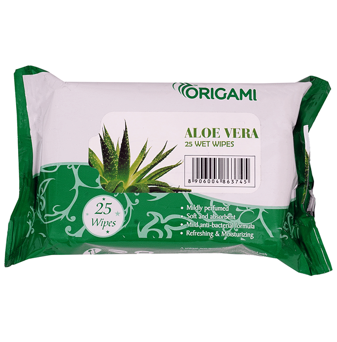 Origami Aloe Vera Wet Wipes