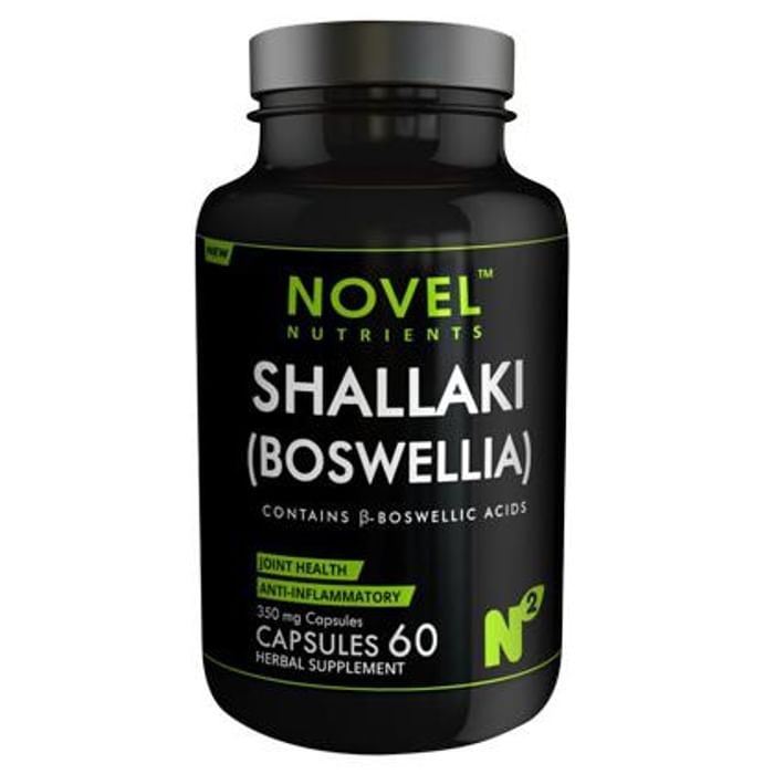 Novel Nutrients Shallaki (Boswellia) 350mg Capsule