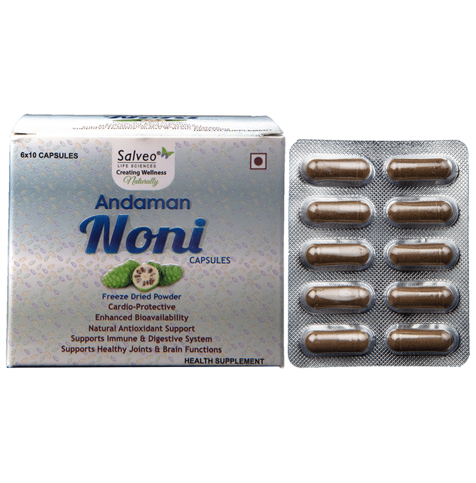 Salveo Andaman Noni Greeze Dried Powder Capsule