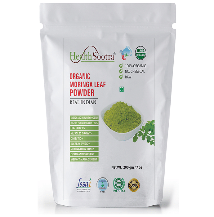 Healthsootra Organic Moringa Leaf Powder