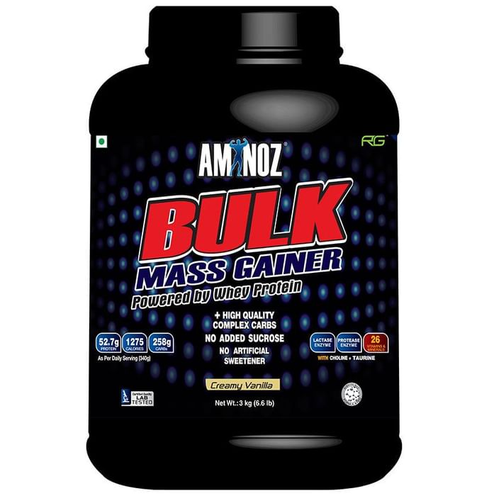 Aminoz Bulk Mass Gainer Creamy Vanilla