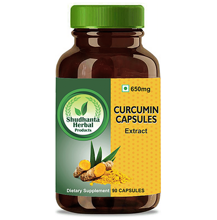 Shudhanta Herbal Curcumin 650mg Capsule