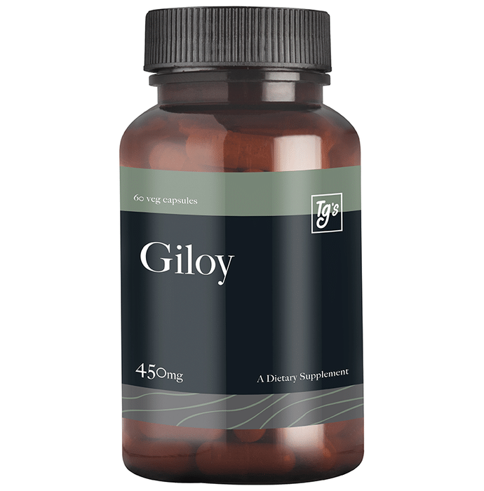Tg's Giloy 450mg Veg Capsule