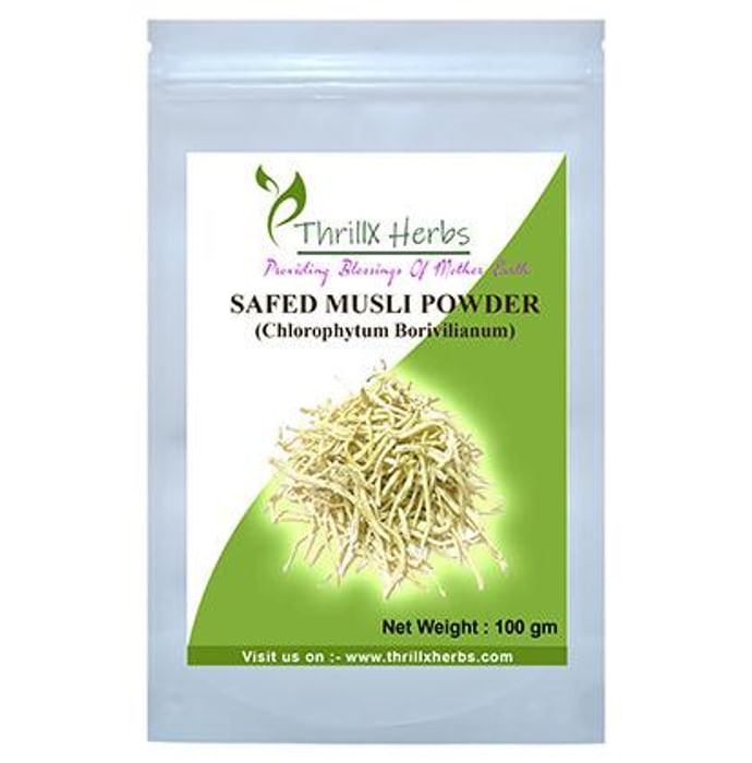 Thrillx Herbs Safed Musli Powder