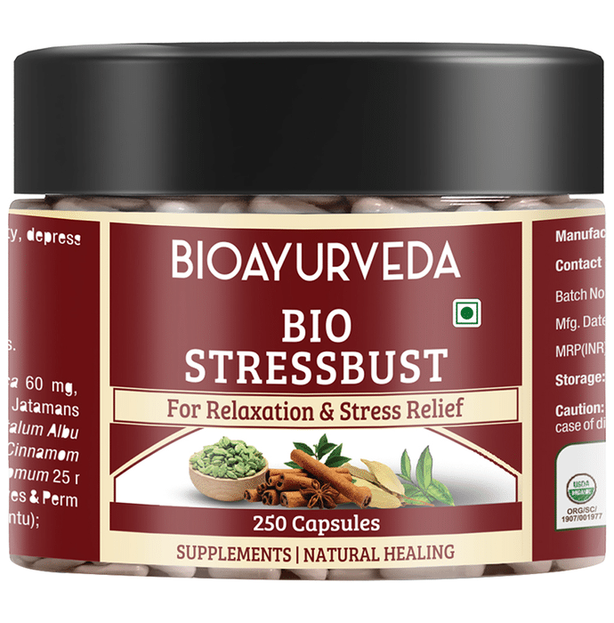 Bioayurveda Bio Stressbust Capsule