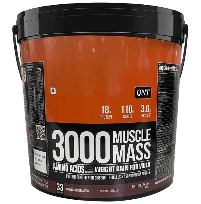 QNT 3000 Muscle Mass Powder Choco Almond
