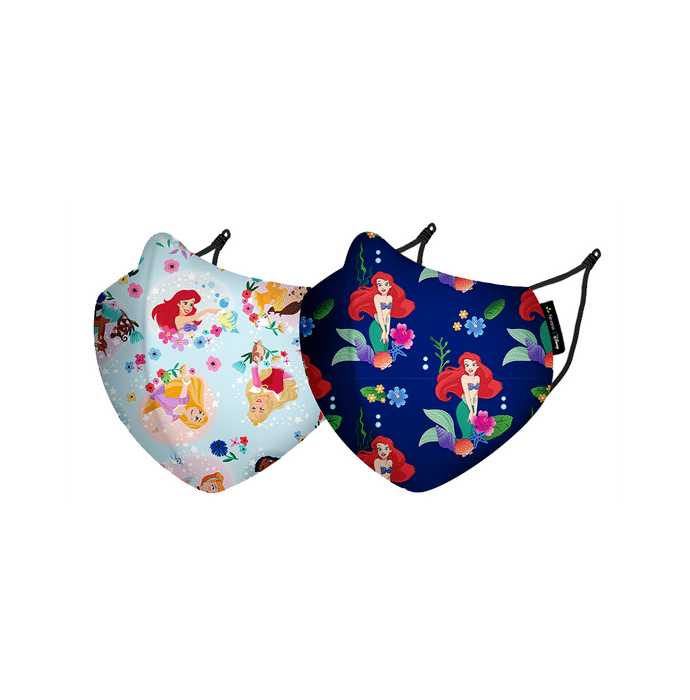 Nirvana Disney Face Covering Mask XS Ariel & Princess