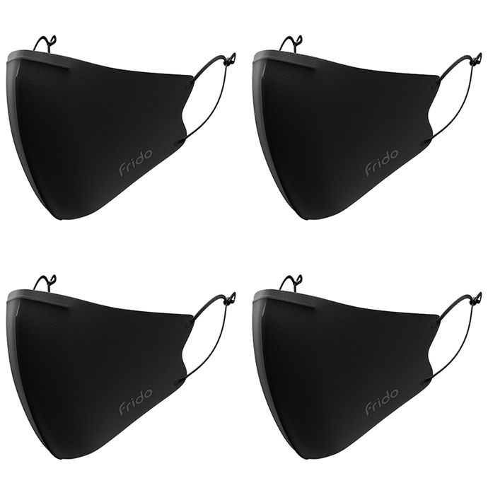 Frido Ultimate Pro Copper Face Mask Small Black