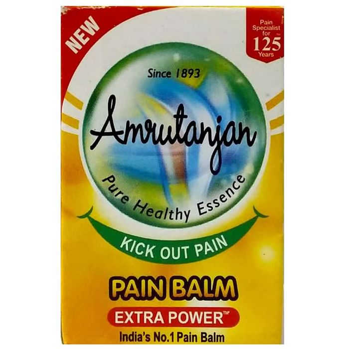 New Amrutanjan Extra Power Pain Balm