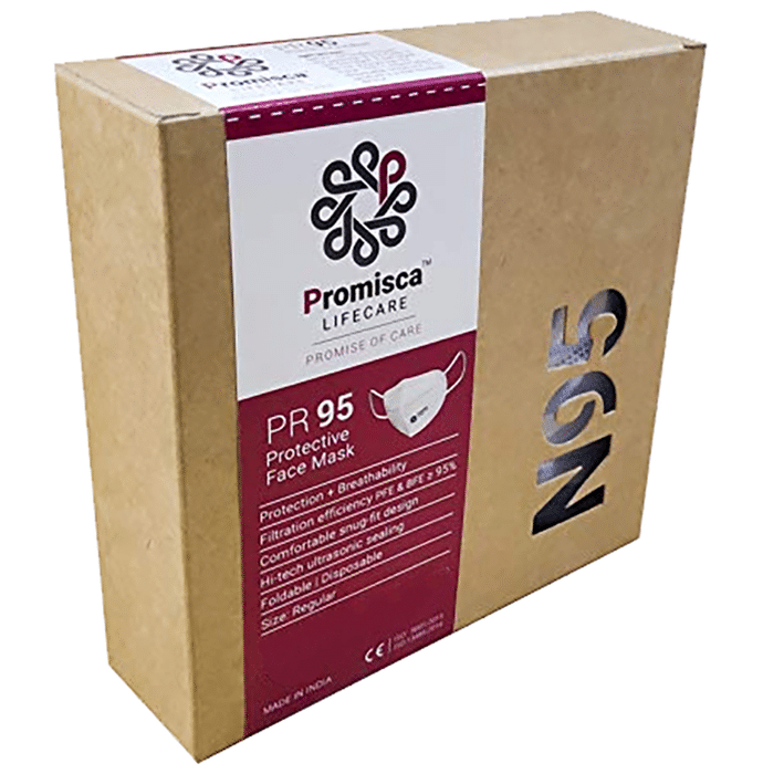 Promisca PR 95 N95 Protective Face Mask Regular Orange