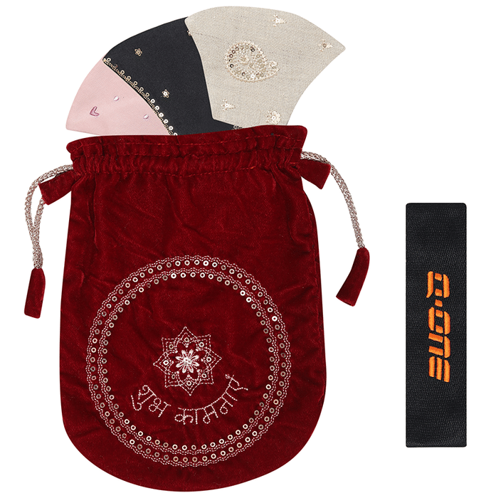 MASQ 4 Ply Face Mask for Women Large Multicolor Gift Pack