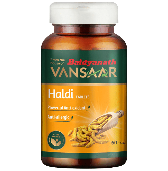Baidyanath Vansaar Haldi Tablet