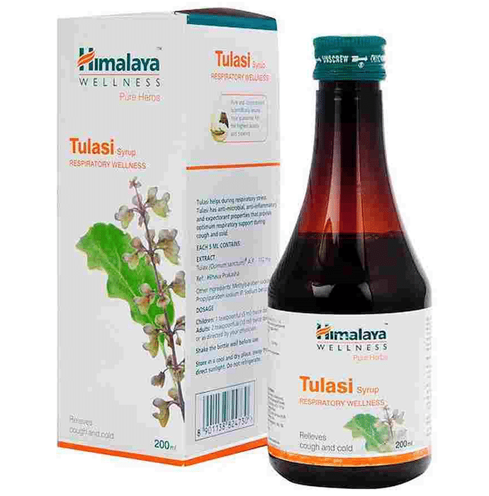 Himalaya Wellness Tulasi Respiratory Wellness Syrup