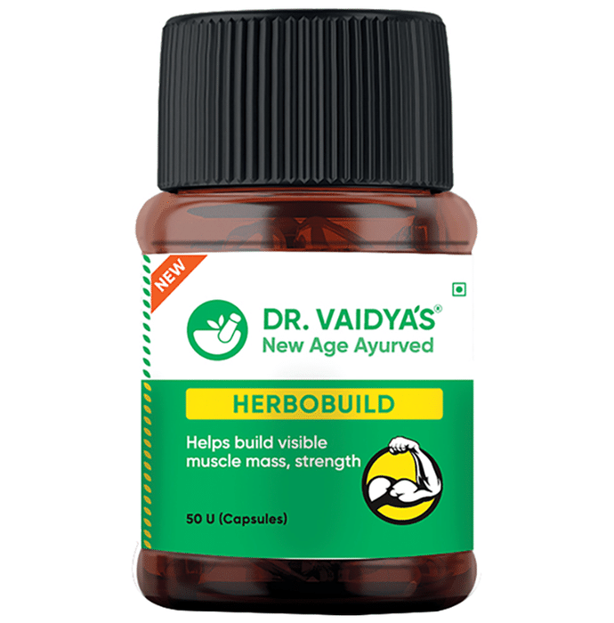 Dr. Vaidya's Herbobuild Capsule (50 Each)