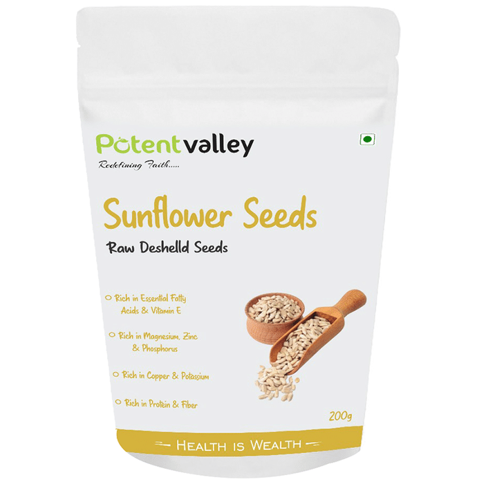 Potentvalley Raw Deshelld Sunflower Seeds
