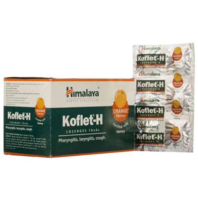 Himalaya Koflet-H Lozenges Orange