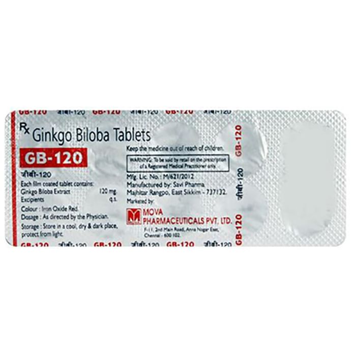 GB 120 mg Tablet