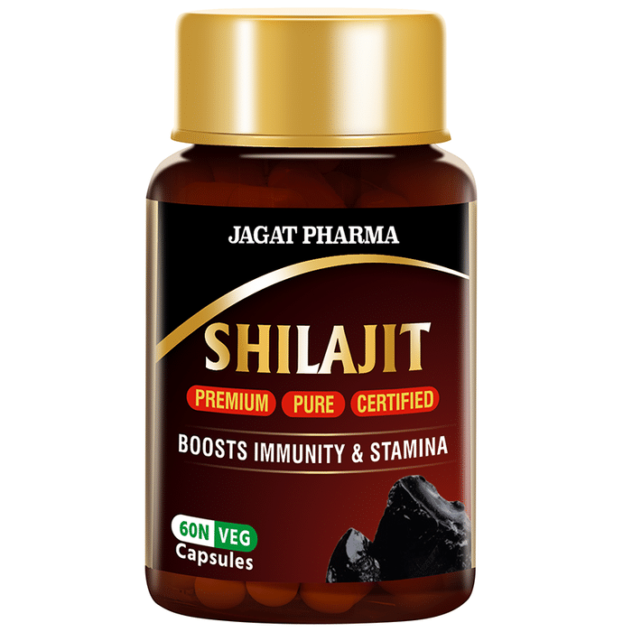 Jagat Pharma Shilajit Veg Capsule (60 Each)