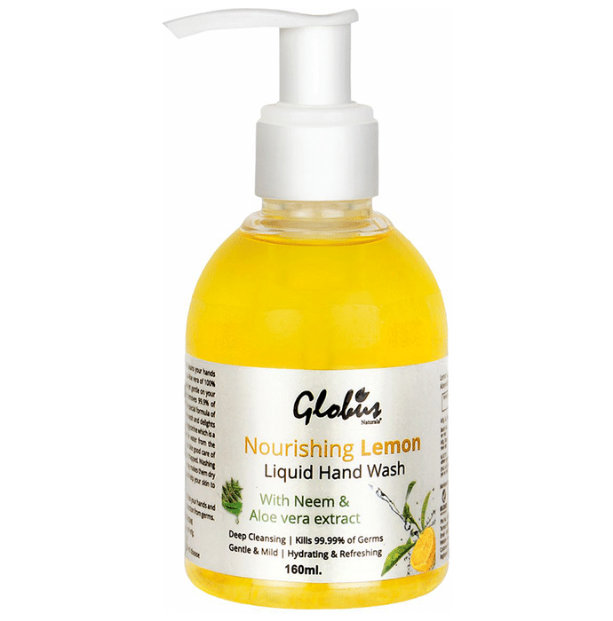 Globus Naturals Nourishing Lemon Liquid Hand Wash