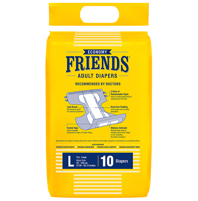 Friends Economy Adult Diaper Large