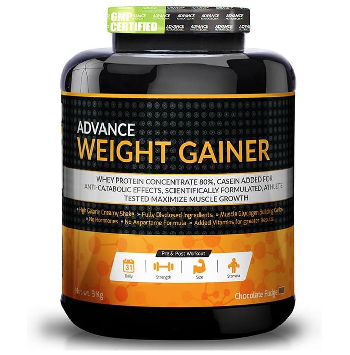 Advance Nutratech Weight Gainer Powder Chocolate Fudge