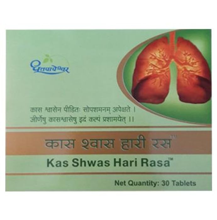 Dhootapapeshwar Kas Shwas Hari Rasa Tablet