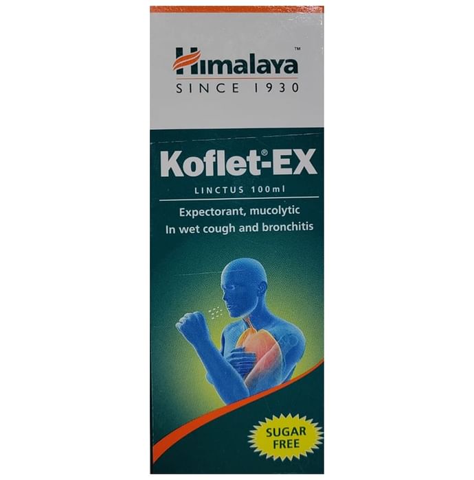 Himalaya Healthcare Koflet-EX Linctus Sugar Free
