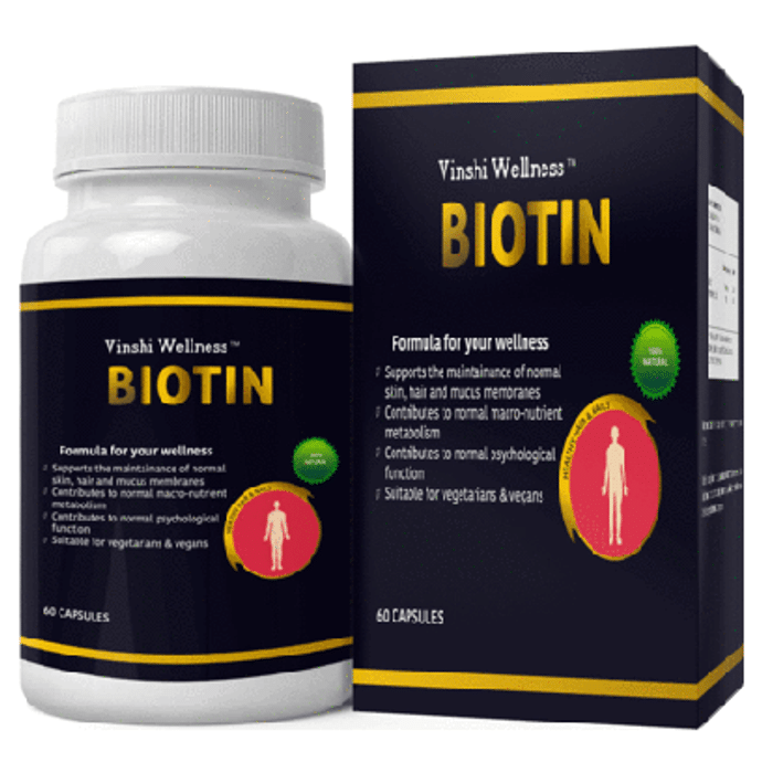 Vinshi Wellness Biotin Capsule