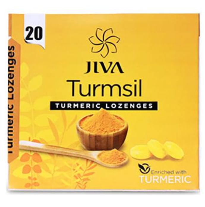 Jiva Turmsil Turmeric Lozenges