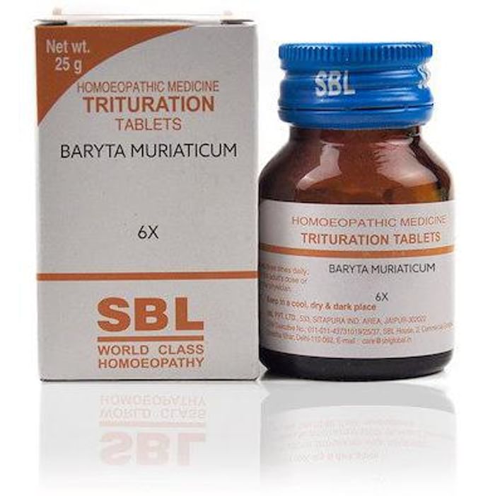 SBL Baryta Muriaticum Trituration Tablet 6X