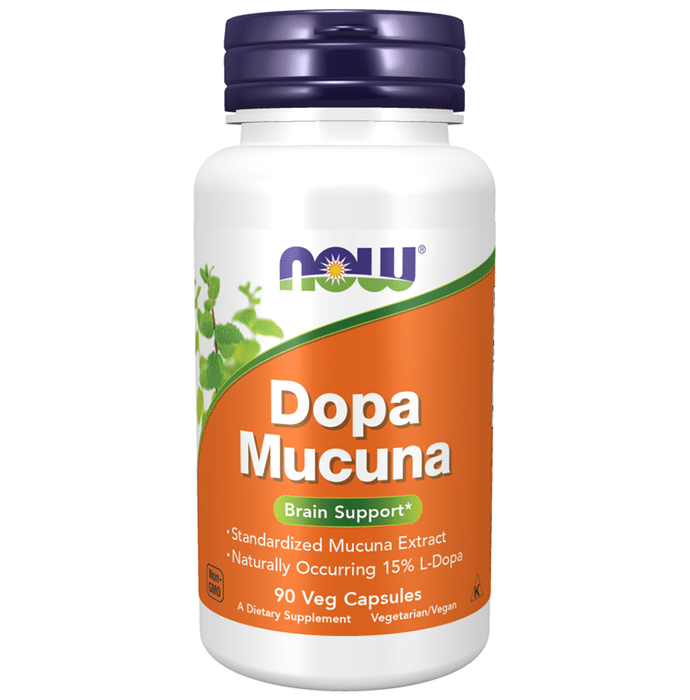 NOW Foods Dopa Mucuna Veg Capsule