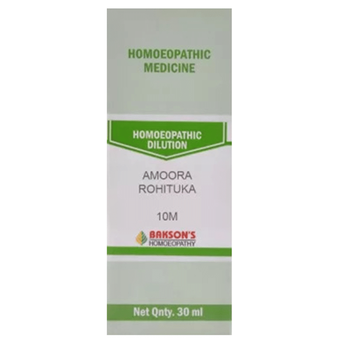 Bakson's Amoora Rohituka Dilution 10M