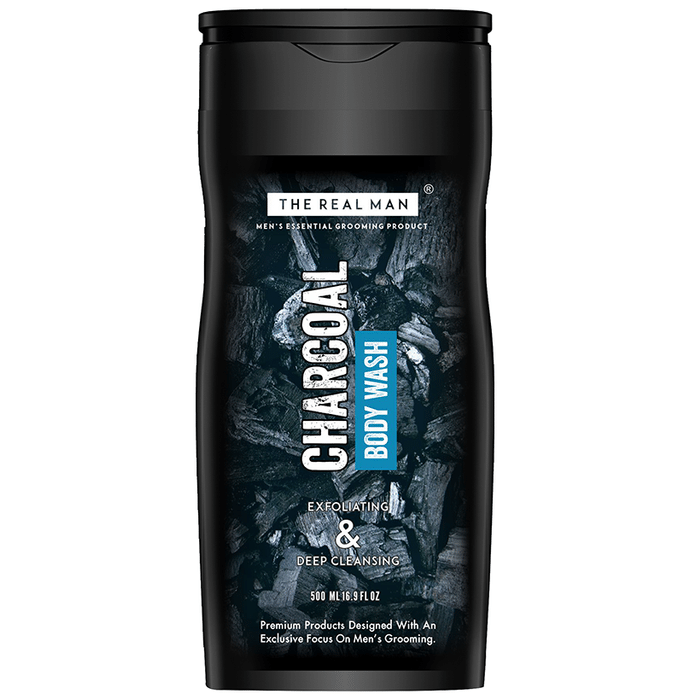 The Real Man Charcoal Body Wash