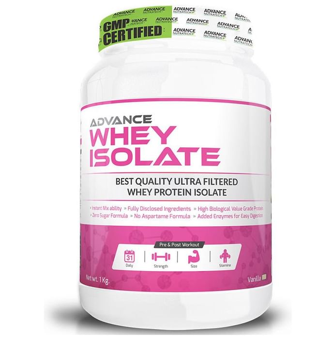 Advance Nutratech Whey Isolate Protein Powder Vanilla