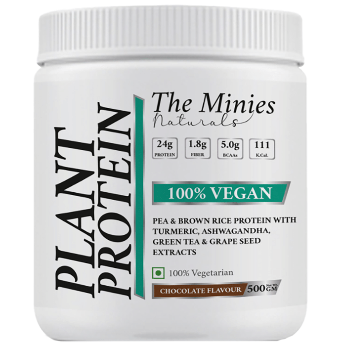 The Minies Naturals Plant Protein Powder Chocolate