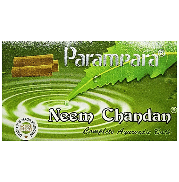 Parampara Ayurved Neem Chandan Complete Ayurvedic Skin Bath Soap (975gm Each)