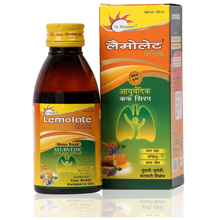 Lemolate Gold Ayurvedic Cough Syrup
