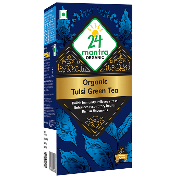 24 Mantra Organic Tulsi Green Tea