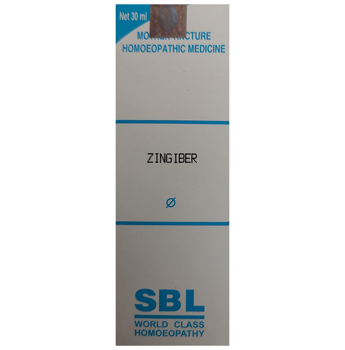 SBL Zingiber Mother Tincture Q