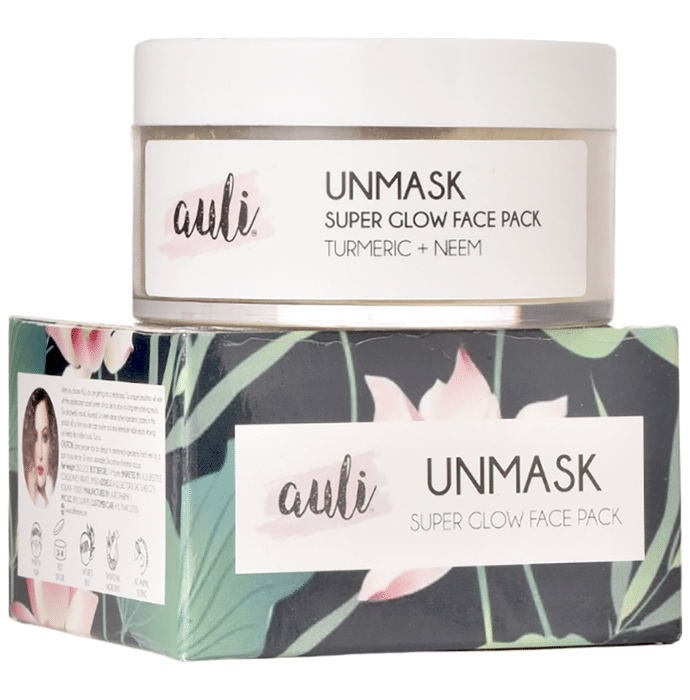 Auli Unmask Super Glow Face Pack Turmeric+Neem