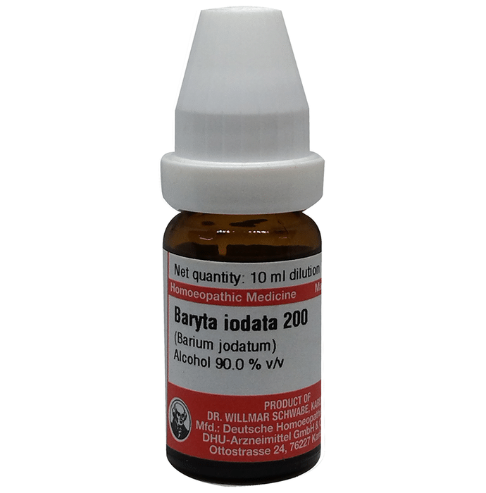 Dr Willmar Schwabe Germany Baryta Iodata Dilution 200