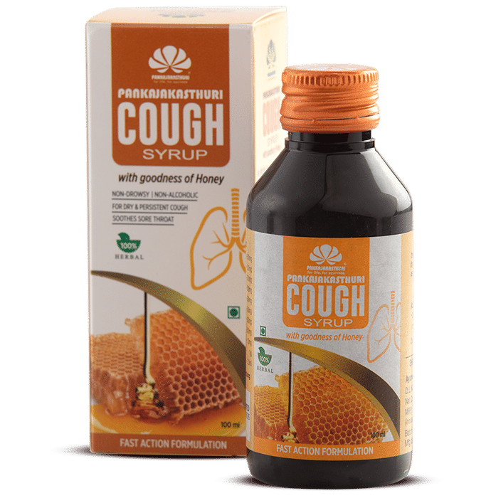 Pankajakasthuri Cough Syrup Honey