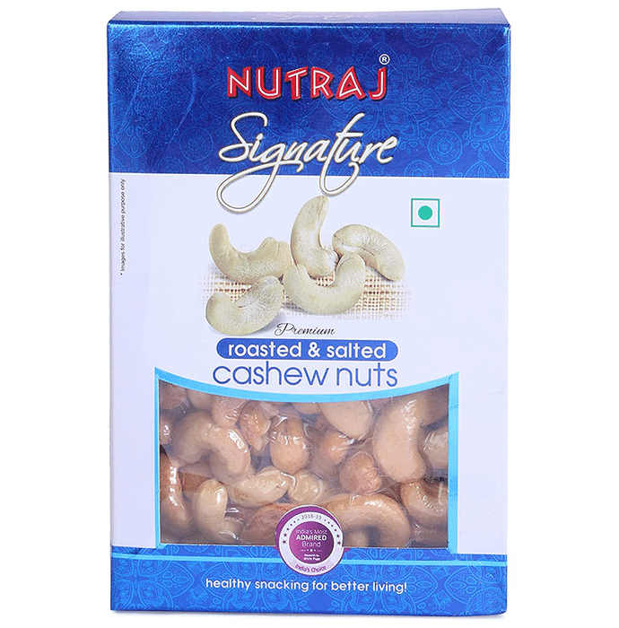 Nutraj Signature Premium Roasted & Salted Cashew Nuts