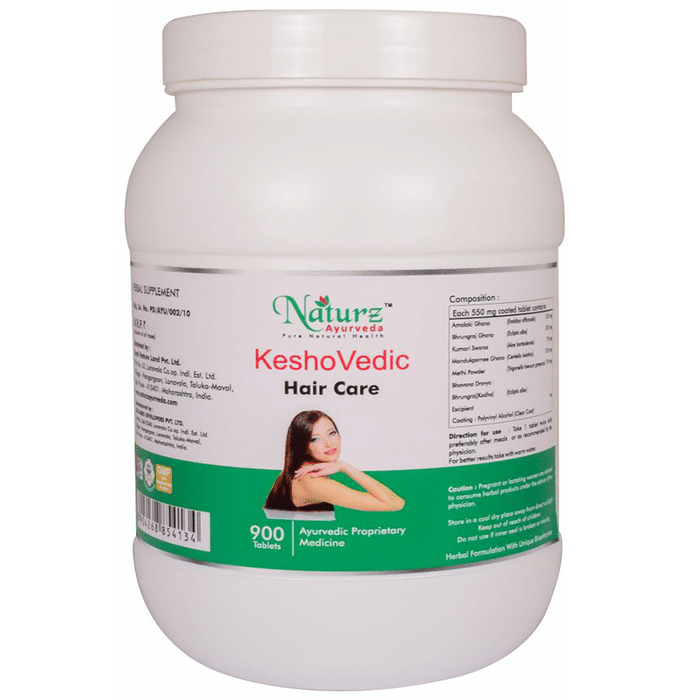 Naturz Ayurveda Kesho Vedic Hair Care Tablet