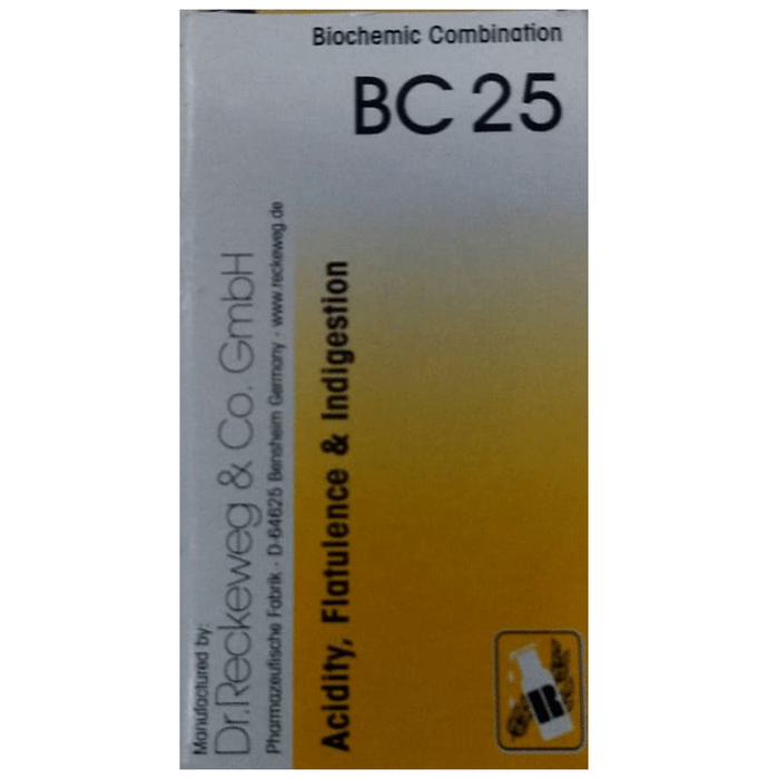 Dr. Reckeweg Biochemic Combination 25 (BC 25) Tablet